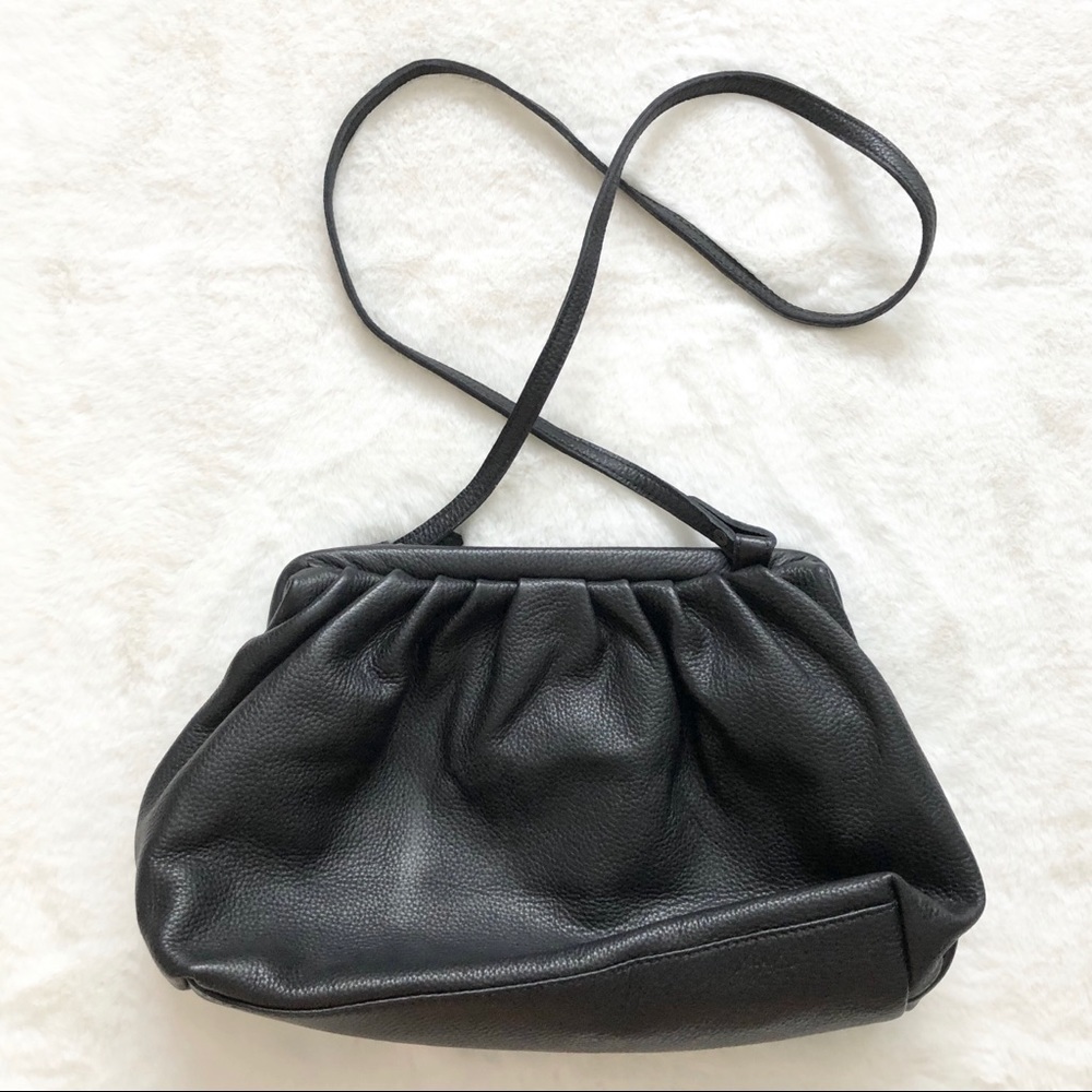 Free People Black Shoulder Strap/Clutch Purse